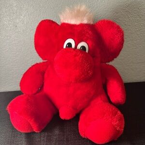 vintage 1989 Kodak Kolorkins Kosmic plush toy. 9”